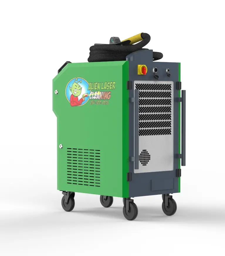 World's First Air Conditioned Laser Cleaning MAchine